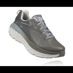 Brand New Hoka One One BONDI Grey Leather Men's 9.5